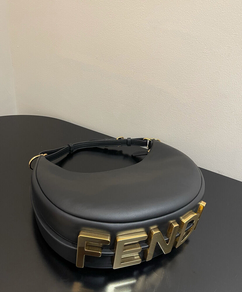 Fendi Fendigraphy Small Handbag 8BR798 Black